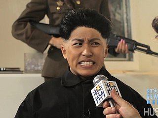 *WTF* Kim Jong-un has a vagina. Dennis Rodman fucks it. Unrestrained orgy follows.
