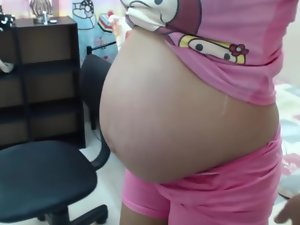 Pregnant Asian
