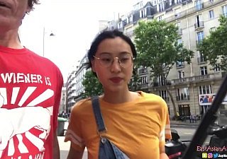 ภาษาจีนเอเชียมิถุนายน Liu Creampie - Spicygum Fucks American Tramp ใน Paris x Git Bank นำเสนอ