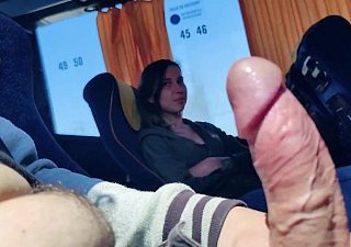 Stranger teen suck detect down bus