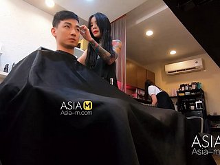 Modelmedia Asia-Barber Shop Audacious Sex-Ai Qiu-MDWP-0004-Best Asia Porn Video