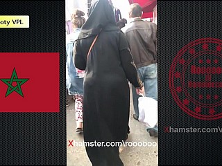 Marocco bottino VPL (hijab e abaya)